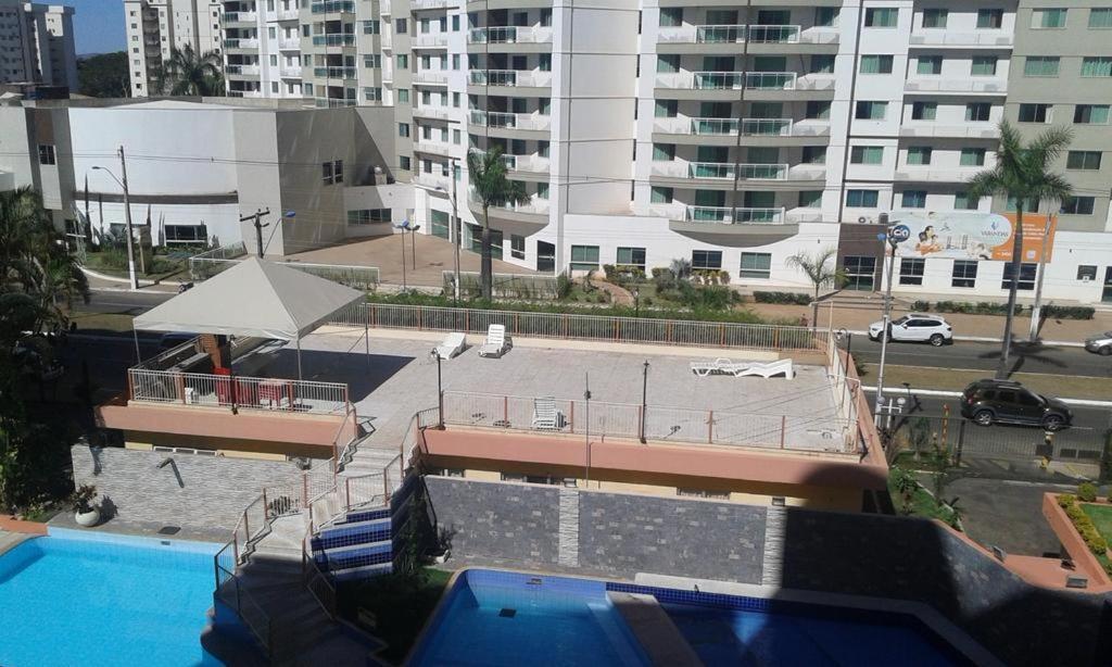 Caldas Novas - Go - Apartamento Parque Das Aguas Quentes Bloco 1 - Em Frente Clube Prive Exterior photo